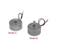 DC 1.5V 3V 5V 6V RF-300C-1D390 RF-300CA Round Spindle electronic starter with 8 Teeth Gear DIY BIANMTSW(Model A)