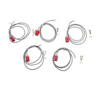 DC 10-30V 150mA 3-Wire Inductive Fotek Proximity Sensor Switch PS-05N NPN Open Detection Distance 5mm Proximity Switch (Pack of 5)