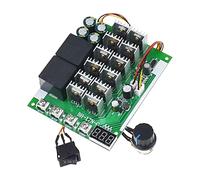 DC 10-55V 12V 24V 36V 48V 55V 100A Motor Speed Controller PWM Reverse Control Switch With LED Display