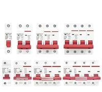 DC 1000V 1P 2P 3P 4P Circuit Breaker 6A~63A/80A 100A 125A(40A,DC 2P)