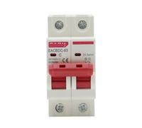 DC 1000V 1P 2P 3P 4P Solar Circuit Breaker Overload Protection Switch 6A 10A 16A 20A 25A 32A 40A 50A 63A Photovoltaic Circuit Breaker PV(2P,60A)