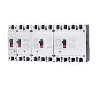 DC 1000V 500V Circuit Breaker 2P 3 4 Poles Mccb 48V 72V 96V 200V 250V Voltage 100A 160A 200A 250A 400A 630A PV Solar Protector 1Pcs(3P DC750V,25v)