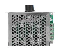 DC 12-50V 30A 1500W Motor Speed Controller, PWM Adjustable DC Motor Regulator with Shell, Wide Voltage Range Speed Governor for Brushed Motors, High Stability with Heat Dissipati