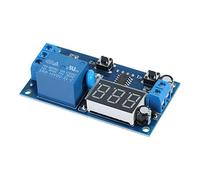 DC 12 V Cycle Delay Timer Switch Adjustable Relay Module Board Continuous Loop with LED Display, #408