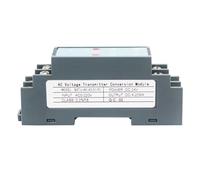 Dc 12V 1 In 1 Out Ac Voltage Signal Isolator Transmitter AC 0-1000v Input 4-20Ma 0-10V Output 1Pcs(0-100V AC input,4-20mA output)