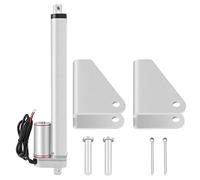 DC 12V 1000N Linear Actuator with 150-500mm Stroke, Electric Linear Actuator Motor for Automotive and Medical Devices, All - Metal Housing IP54 (Stroke 250mm)