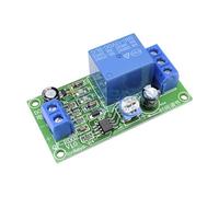 DC 12V 10V-14.5V conduction NE555 delay timer switch adjustable delay relay module closes 0~60 seconds