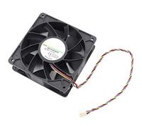 DC 12V 2.7A 6000RPM Cooling Fan with 4 - Pin Connector, Replacement for Antminer S7 S9 Bitcoin Miner, High - Speed 4 - Wire Cooler Fan with Double Ball Bearings