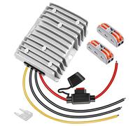 DC 12V 20A Voltage Regulator Converter,36V 24V 18V to 12V Step Down Converter Regulator Waterproof Module Transformer