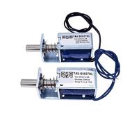 DC 12V 24V 10mm Locks Electromagnet TAU-S0837DL-D Stroke Magnetic Lock for The Cabinet Door Lock(DC24V)