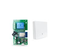 DC 12V 24V 32V,Tuya Smart WiFi Gate Garage Door Lock Switch,1 Channel 2 CH Inching Module Relay,RF 433Mhz Alexa Google Remotes(Type2)