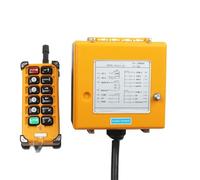 DC 12V 24V 36V 220V 380V AC Crane Control F23-A++S Industrial Control Hoist Crane Push Button Switch(VHF 310-331MHZ_110V)