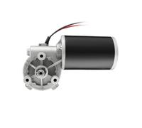 DC 12V 24V 36V 48V 220V Reversible Worm Gear electronic starter 10W-80W 6RPM-400RPM Speed Reducing High Torque Gear Box electronic starter JCF63R(24V 80W 100RPM 8N.M)