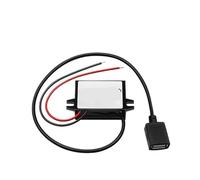 DC 12V 24V 36V 48V 60V to 5V 3A 15W 8-60V to 5V Output Step-Down Converter(Single Female USB)