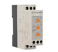 DC 12V/24V/36V/48V Over-Voltage and Under-Voltage Protection Relay DC Monitoring Relay for DC Motor Industrial Control(DC24V)