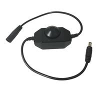 DC 12V-24V 3A PWM Dimmer LED Rotary Driver for LED Strips Dimmable Stepless Dimming