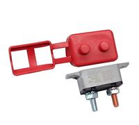 DC 12V 24V 5A 10A 15A 20A 25A 30A Automatic Reset Circuit Breaker with Cover Stud Bolt for Automotive 1Pcs(5A)