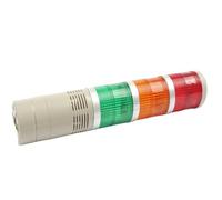 DC 12V 24V AC 220V 110V Red Green Yellow led Industrial Tower Signal Warning Light LTA-205 Indicator Light Always Light(2 Layer 110V)