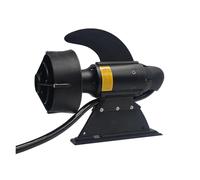 DC 12V 24V Battery Electric Fin SUP Paddle Board Power Fin With Remote Control Underwater Brushless Motor Surfboard Thruster With Strong Thrust(24V Motor And 1.3M cable)