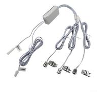 DC 12V-24V Cabinet Door Sensor LED Light Control Switch, 100W Load Power with IP20 Rating for Automatic Lighting Control in Cabinet Door Systems(B)