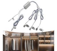 DC 12V-24V Cabinet Door Sensor LED Light Control Switch, Automatic On/Off for Interior, 100W Load, IP20, or Concealed(D)