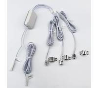 DC 12V-24V Cabinet Door Sensor LED Light Control Switch, Automatic On/Off for Interior, 100W Load, IP20, or Concealed(B)