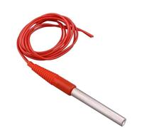 DC 12V 24V Cartridge Tubular Heater With Water Proof Cable SUS304 10x75mm Electrical Immersion Tubular Heating Element 50w/100w(12V,50w 10x75mm)