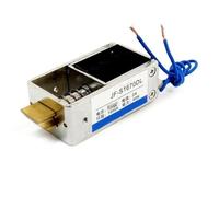 DC 12V 24V Lock Linear Solenoid Lock Door Lock of Safe Box JF-1670DL Magnetic Lock for The Cabinet Door Lock(12VDC)