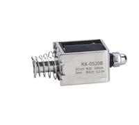 DC 12V 24V Push Pull Type Linear Solenoid 12v Switch Open Frame Electromagnet Keepping Force 5N - 65N Travel 5mm - 20mm Magnets(1039B 1.5-35N 12mm,12V)