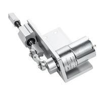 DC 12V/24V Small DIY Design Reciprocating Cycle Linear Actuator 5~1000 Rpm Telescopic Linear Actuator Stroke 12/16/20mm(5rpm,24V)