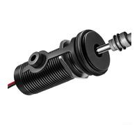 Dc 12v 24v To 30v Voltage Booster 3.5a Power Converter For Marine Rv Vehicle Compact Metal Design Easy Install Black(A)
