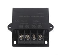 DC 12V/24V to 5V Converter Regulator Module| 3A-15A Step-Down Power Supply with Overvoltage Protection for Automotive LED Railway Signaling Systems (Black)(10A)