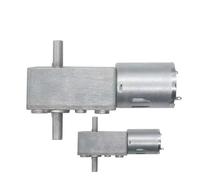 Dc 12V 24VJGY370 Motor Double Output Shaft Electric Gear Motor Self-locking Motor 1RPM-210RPM 1Pcs(150 RPM_12V)