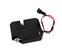 DC 12V 2A Small Solenoid Electromagnetic Electric Control Cabinet Drawer Lockers Lock Pudsh-Push Design, Automatic Open the Door