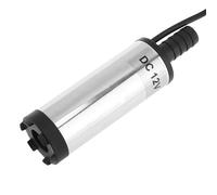 DC 12V 38MM Portable Stainless Steel Car Electric Submersible Pump Fuel Water Oil Barrel Pump With Car Charger 1Pcs
