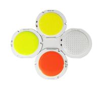 DC 12V 50W Round 50mm COB Light Chip LED light source Module Lamp red blue green RGB white(Whte 6000K)