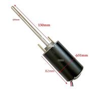 DC 12V 5500RPM electronic starter 8MM Shaft MQXFCZUX