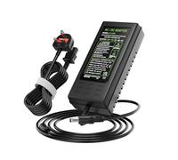 DC 12V 5A Power Supply Adaptor 60W, AC 100-240V to DC 12 Volt Power Adapter UK Plug for Monitors TV DVDTVs Amplifier Cameras System