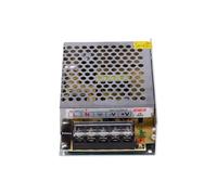 DC 12V 5A Regulated Switching Power Supply Universal Premium Voltage Stable Driver for Home Appliances LED Strips Metal Silver