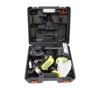 DC 12V 5Ton Car Electric Tire Lifting Car Jack Hydraulic Air Infatable Car Floor Jack with Impact Wrench and Tire Gauge Air Pump