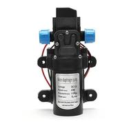 DC 12V 60W 120PSI 5L/MIN Agricultural Electric Water Pump Black Mini High Pressure Diaphragm Water Sprayer Car Wash 12 V(12V 60W)