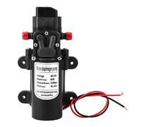 DC 12V 60W Self Priming Electric High Pressure Micro Diaphragm Water Pump, High Pressure Water Pump for Car Washing, Compact 5L/min Flow Diaphragm Pump with Auto Shut Off