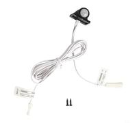 DC 12V Adjustable PIR Infrared Motion Sensor Switch for LED Light Strips, Automatic On Off, 2A Output, 30s Delay, for Closet, Stairs, Hallway, Garage(Black)