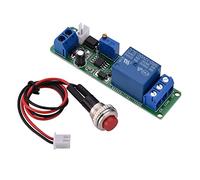 DC 12V Adjustable Times Switch Module Signal Trigger Turn Off Timer Delay Switch Module 1~10sec