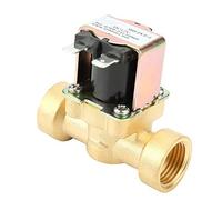 DC 12V Brass Electric Solenoid Valve, DN15 G1 / 2 Normally Closed Copper Body - Precise Flow Control, Pressure Regulating Valve, Water Supply Pipeline Use