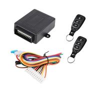 DC 12V Car Keyless Entry Remote Start Kit with Host Wire & Remote Control 60-80M Auto Window Rising Sound Light Reminder