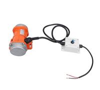DC 12V Concrete Vibrator Motor, Brushless Aluminum Alloy, 4000RPM with Speed Controller - Durable IP65 Waterproof, Adjustable Speed for Construction and Industrial Use (20W)