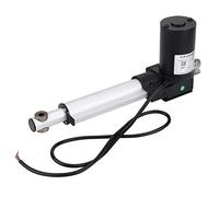 DC 12V Electric Linear Actuator Heavy Duty 4000N Max Lift 150mm Stroke High Performance Motor Built in Stroke Switch for Automotive Industrial Machinery Silver