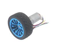 DC 12v Encoder Gear 18-1930rpm 25mm Encoder electronic starter Wheel Tire Bracket Coupled For Intelligent Toy Car DIY MQXFCZUX(12V 39rpm)