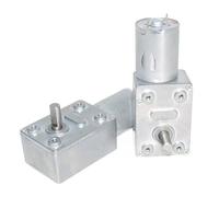DC 12V JGY-370 Volt 100RPM DC Worm Gear Reducer Worm Geared Motors 1Pcs(210RPM_12V)
